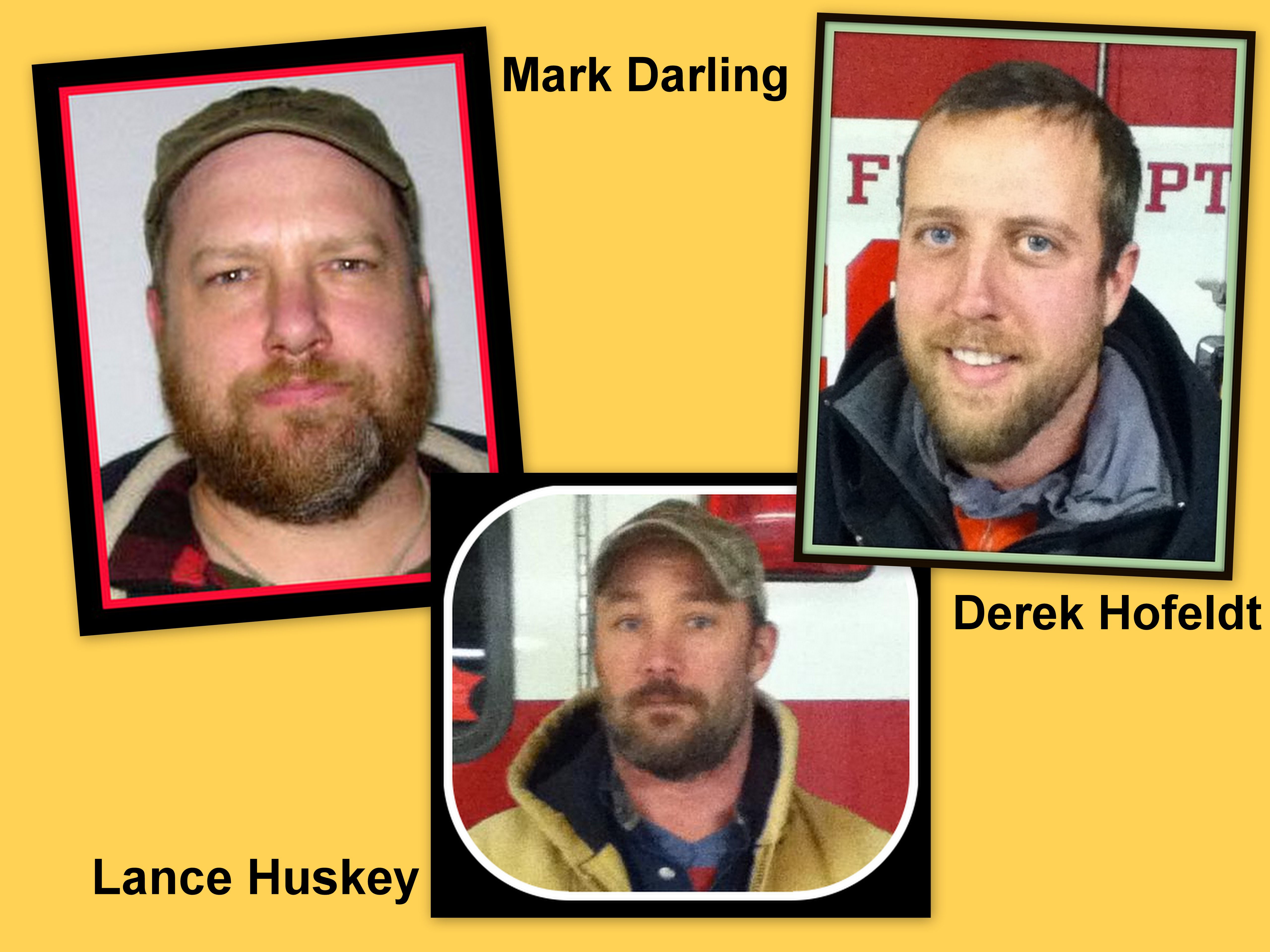 Mark Darling, Lance Huskey, and Derek Hofeldt